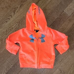 Under Armour Kids Orange Hoodie